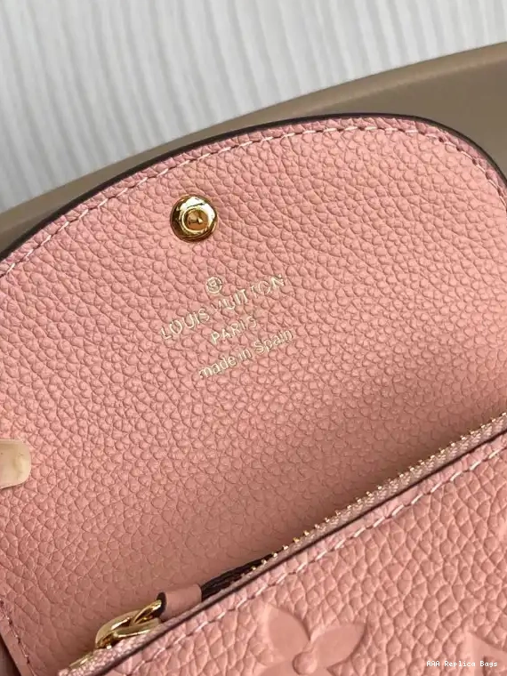 Aaa replica ru Vuitton Rosalie Coin Louis Purse 0608